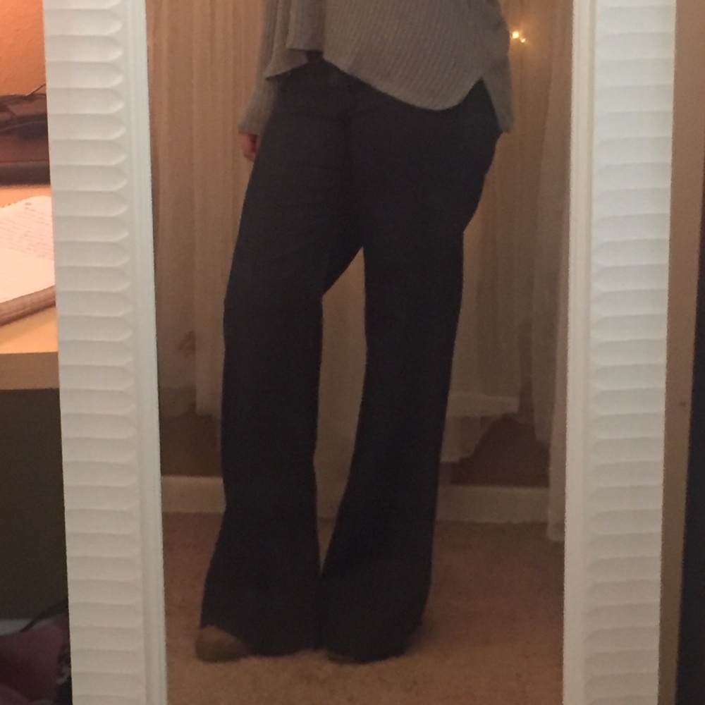 Jeans, sweaters and boots